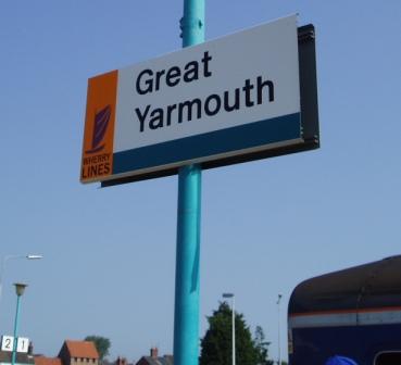 Great Yarmouth Sign