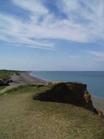 Looking west along the coast of from Weybourne