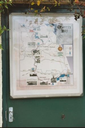 Map of the Weavers Way
