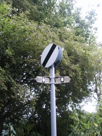 National Speed Limit Sign