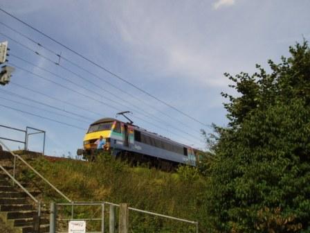 Norwich to London Intercity train 