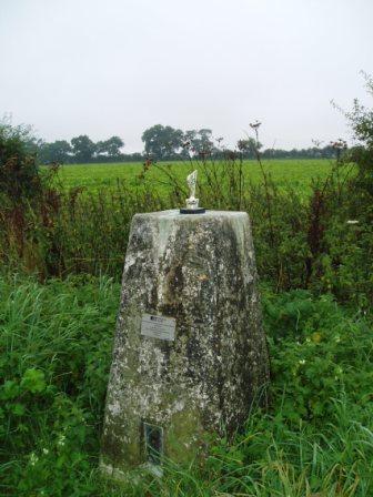 An old trophy on a triangulation point